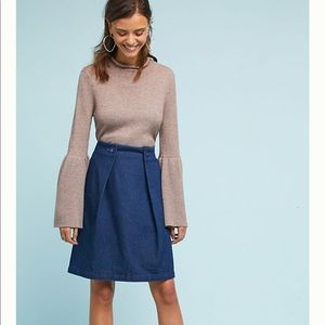 Anthropologie Cameron Denim Skirt XS